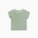 Ribbed Short Sleeve T-Shirt